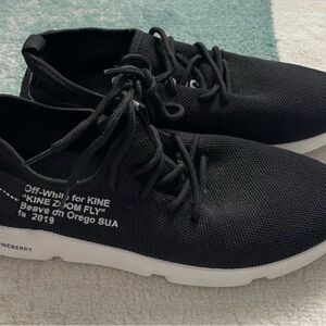 Black and White Athletic Sneakers